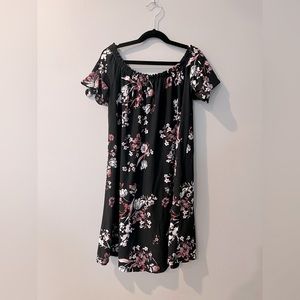 Pretty Floral Swing Dress